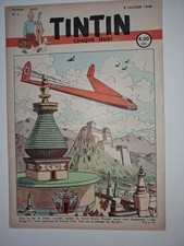 JOURNAL TINTIN 1948 N° 8 Couverture EP JACOBS BD Ancienne TBE