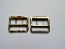 FRANCE 14-18 + 39-45 : 2 BOUCLES METAL UNIFORME