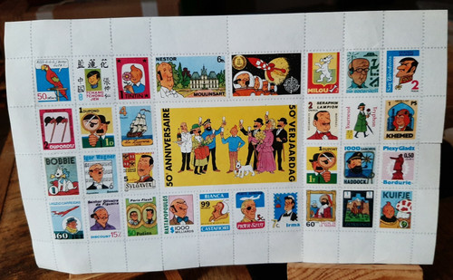 Hergé tintin planche - &, tintin-planche