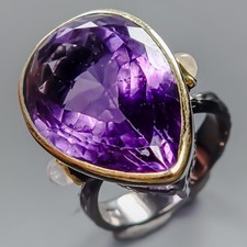 Bague vintage 34 ct + bague