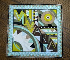 Vtg Emilio Pucci Silk Scarf