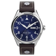 Timex Montre Marron Analogique