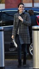 ZARA PLAID CHECKED COAT KATE