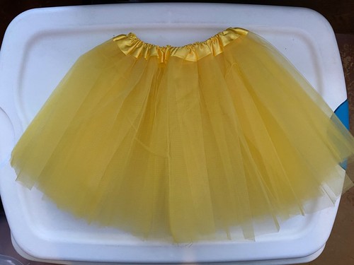 Multi layered tutu yellow - yellow:, in