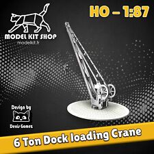 HO (1:87) - Grue de quai de 6 Tonnes OUEST ETAT by modelkit.fr