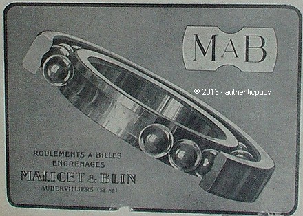Publicite mab roulements - publicite,
