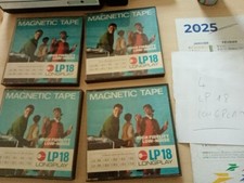 VINTAGE lot 4 Bobines LP 18