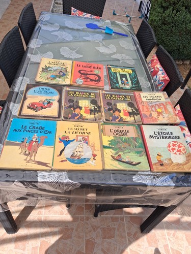 Lot tintin ancienne - lot, bd