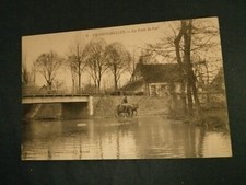 Superbe carte animée de 1914 Champignelles 89 l'Yonne