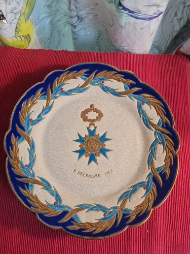 Grande assiette militaire - grande,