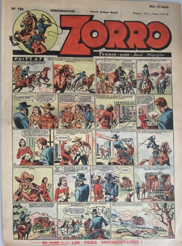 Zorro france soir magazine - soir,