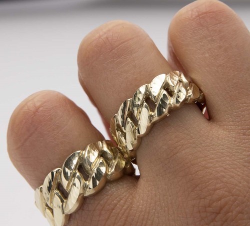 Bague chaîne cubane - chaîne,