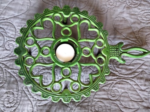 Dessous plat bougie - plat, (bougie
