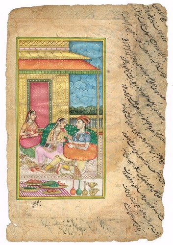 Main peinture miniature - main,