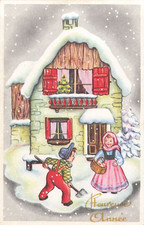 CP ILLUSTREE HEUREUSE ANNEE