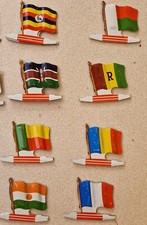 PLAQUE Drapeaux + De  40 Modèles Dispo- Collection AFRICORAMA de L'ALSACIENNE 