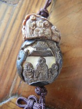 Vintage chinese carved buddha - chinese,