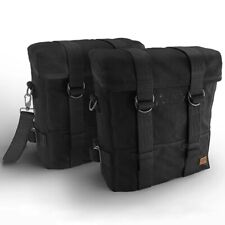 Sacoche militaire noire avec