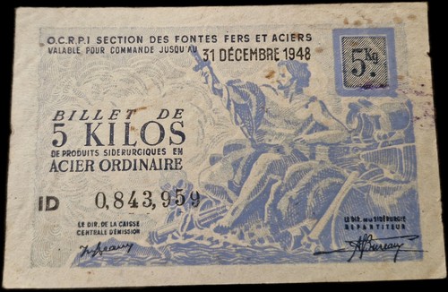 Billet kilo produits - billet, 1