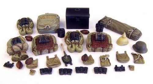 German rucksack wwi - german, 1/35