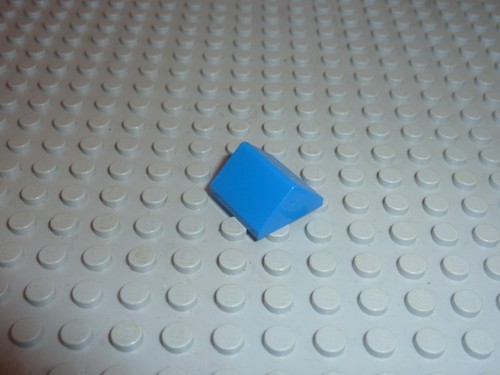 Lego bleu slope brick - x, 2