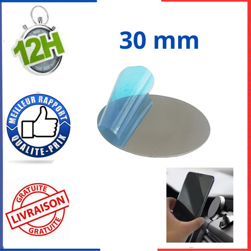 Plaque adhésif métal pour - 2x,