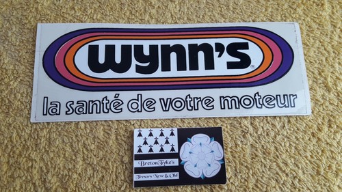 Vintage autocollant wynn la - wynn's,
