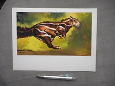 THOMAS FRISANO SUPERBE PETIT ORIGINAL COULEUR SIGNÉ PARFAIT ÉTAT. 