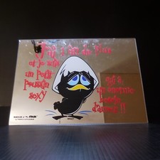 Verre miroir poussin sexy PAGOT AVENUE OFF THE STARS TROPICO diffusion N8298 