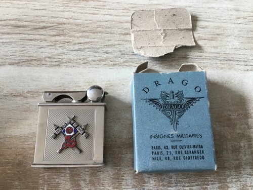 Briquet ancien drago paris - ancien.,