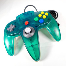 Manette Pad Controller Nintendo 64 N64 Officiel NUS-005 Clear Blue Semi HS Jap 3