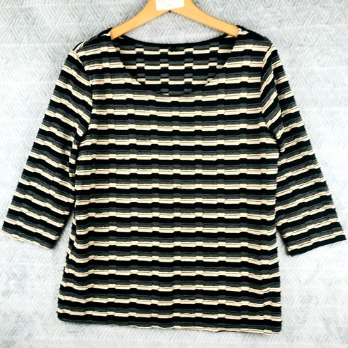 Pull femme noir beige gris - femme, 4
