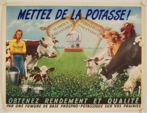 Affiche agricole mettez la - de,