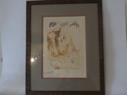 Lithographie érotique