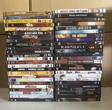 LOT DE 50 DVD originaux–Films  Action comédie thriller