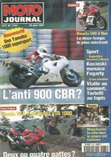 MOTO JOURNAL N°1285 YAM 1000 SUPERSPORT / BIMOTA 500 V DUE / HONDA VFR 750 / VTR