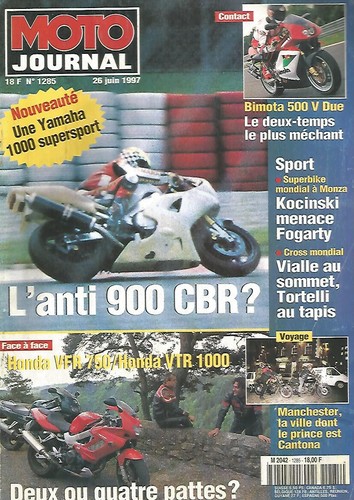 Moto journal 1285 yam 1000 - moto,
