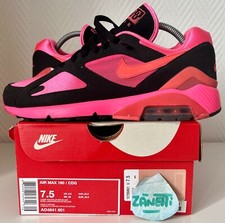 Nike Air Max 180 Comme Des Garçons Black CDG 7,5US 6,5UK 40,5EU AO4641-601 USED