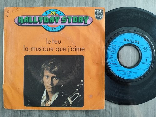 45t johnny hallyday story - sp,