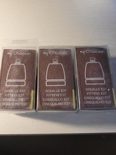 3 DOUILLES E27 DECOR my CHACON