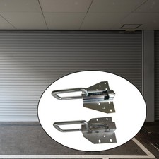 Verrou de Porte de Garage Serrure pour Porte Sectionnelle Loquet Coulissant