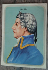 Carte Image ancienne BISCOTTES MARTIN (2) Louis Alexandre BERTHIER Prince Duc