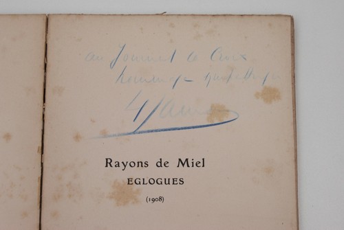 Rare envoi francis jammes - de,