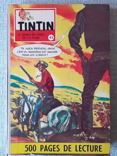 Journal tintin reliure - le,