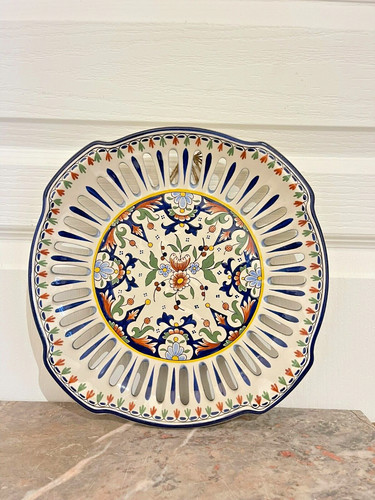 Ancien plat assiette - ancien, corbeille