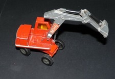 MODELE REDUIT MATCHBOX KING SIZE 1970 MADE IN ENGLAND HYDRAULIC EXCAVATOR