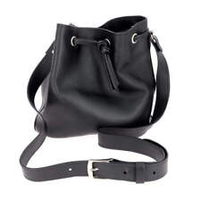 Kit DIY - Sac seau en cuir à coudre à la machine - NOIR