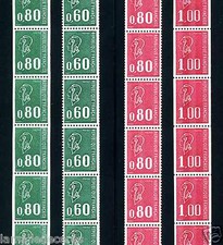 BEQUET les 4 Roulettes de 11 TP** avec 2 N° Rouge !! 