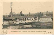 39 - Saint-Amour - Entrepot , Scierie et Ateliers de la Marbrerie Célard - Animé