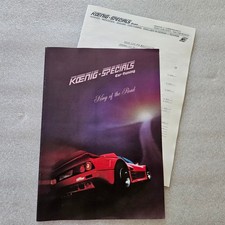 ≃ 1985 Brochure KOENIG SPECIALS FERRARI 365 / 512 BB  : dépliant de 6 p + tarif